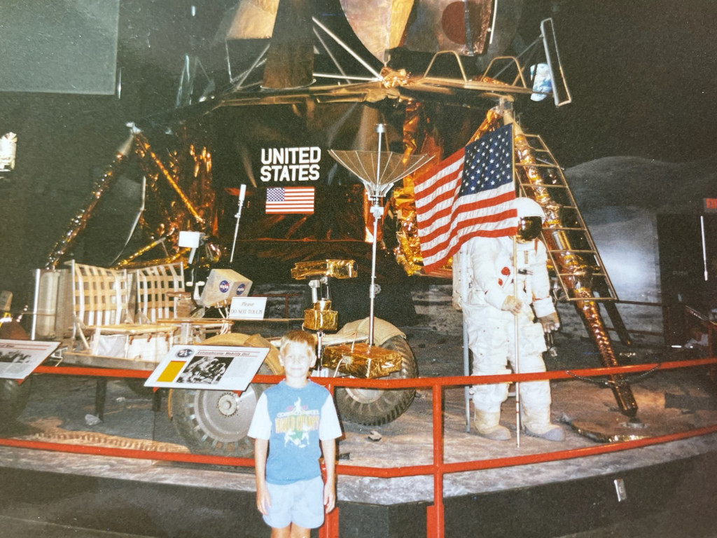 Cody at Space Camp