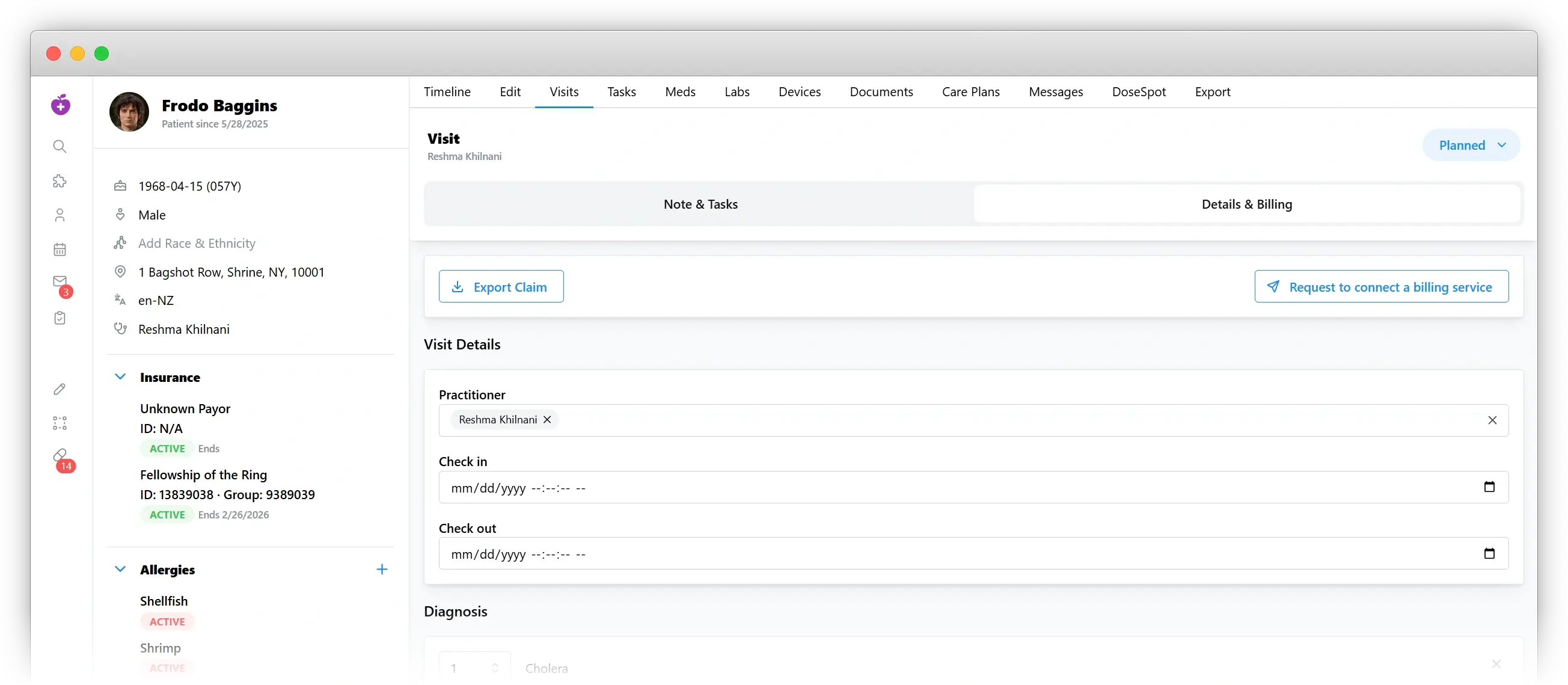 Medplum Provider App screenshot